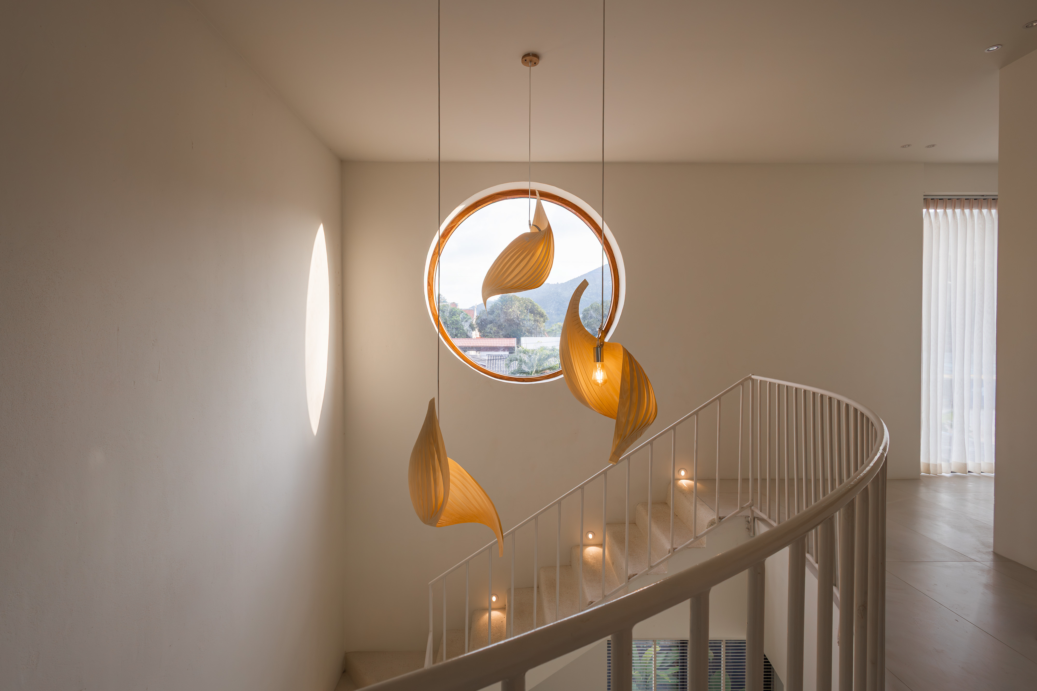 Sculptural staircase