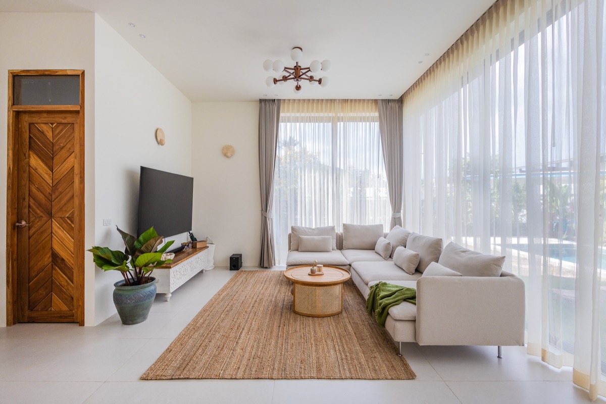 Open-plan living room